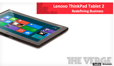 Lenovo ThinkPad Tablet2