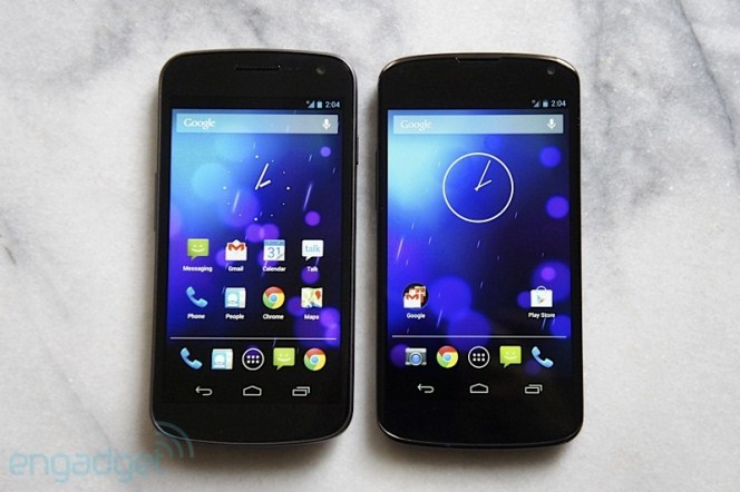 Nexus4 vs Galaxy Nexus